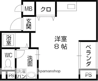 SOHOビル【301号室】の間取り