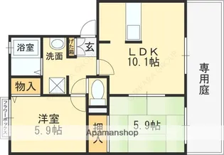 メゾン サン【1階】の間取り