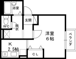 ラフィーネ・吉井【2階】の間取り