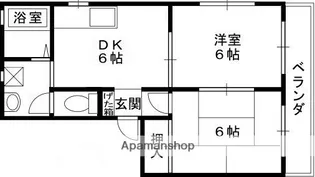 フレグランス【2階】の間取り