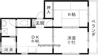 フレグランス【2階】の間取り