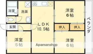 PREMIERE Ⅰ,Ⅱ【2階】の間取り
