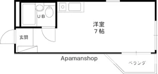 イングヴィラ甲子園【3階】の間取り
