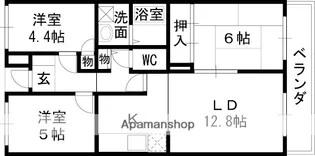 カサベルデ大正【306号室】の間取り