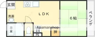 スペース八尾【3階】の間取り
