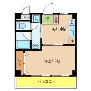 N・Sハイム【301号室号室】の間取り