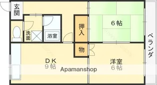 ドリームスクエア【2階】の間取り