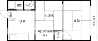 モリノブ・ハイツ【4階】の間取り
