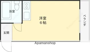 兵庫県芦屋市浜町【マンション】の間取り