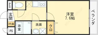 ルミエール久宝寺Ⅱ【3階】の間取り