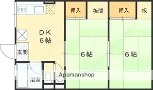 第二ハイマート【1階】の間取り