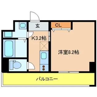 ルミエール八尾駅前【511号室号室】の間取り