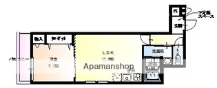 フジパレス瓜破Ⅰ番館【2階】の間取り