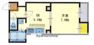 ハイツハピネス【4階】の間取り