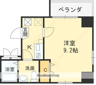 ヒルズ八尾本町【6階】の間取り
