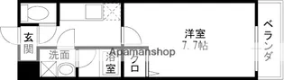 フジパレス パルトネールさとのⅠ番館【0205号室】の間取り