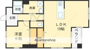 STムアナ【602号室】の間取り