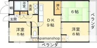 アクティ21【405号室】の間取り