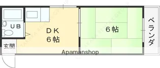 サンハイツ【4階】の間取り