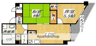 メゾンドール【301号室】の間取り