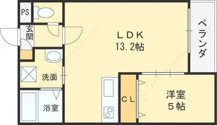 カーサセレーノ【0103号室】の間取り