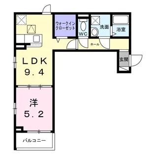 ハートウェル【1階】の間取り