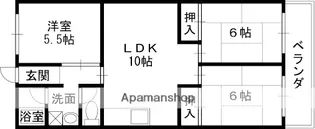 ハイム太子堂【103号室】の間取り
