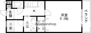 エルフローラ【106号室】の間取り
