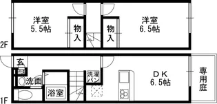レオパレスヴィヴァーチェ青山【101号室】の間取り
