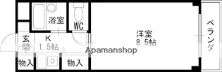 ヒロマンション【203号室】の間取り