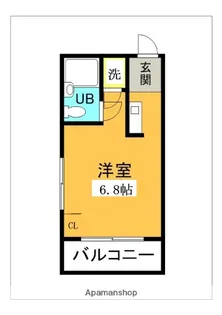 萱島サンヴィアンテ【405号室】の間取り