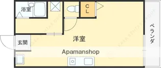 香里さくらハイツⅢ【2階】の間取り