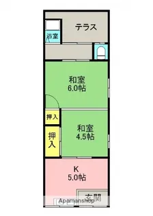 水戸文化【103号室】の間取り