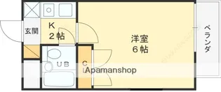 CHEVIOT【307号室】の間取り