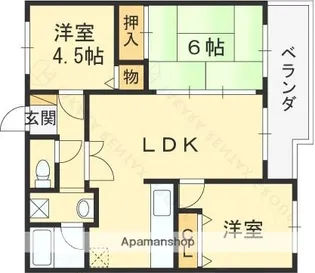 ローレルアベニュー【3階】の間取り