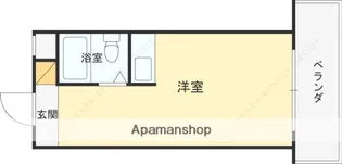 兵庫県西宮市中島町【マンション】の間取り