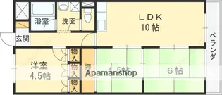 ホーユウパレス寝屋川【303号室】の間取り