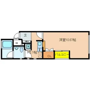 クローバードリーム【3階】の間取り