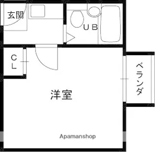 サンライズ萱島信和【302号室】の間取り