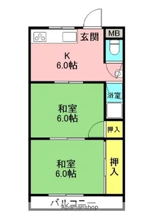 エスポワール上神田【302号室】の間取り