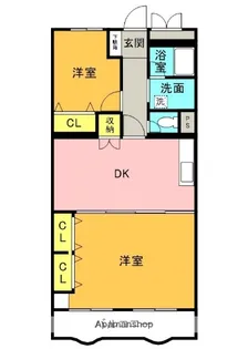 ルミエール【302号室】の間取り