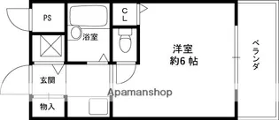 ジョイフル武庫川【1階】の間取り