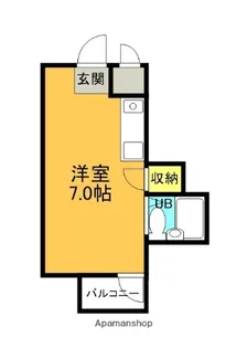 香里園弐番館【1階】の間取り
