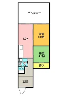 第3林ビル【301号室】の間取り