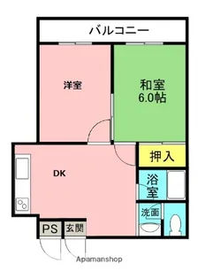 シャトーレジデント寝屋【403号室】の間取り