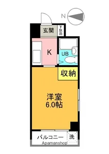 レナジア摂南大学前【402号室】の間取り