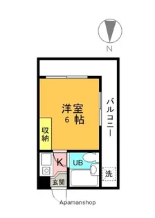 レナジア摂南大学前【208号室】の間取り