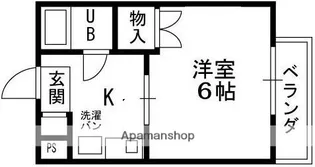 クレール白井【1階】の間取り