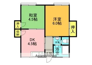 すみれハイツ【302号室】の間取り