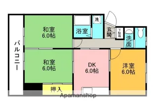 LEGAL MAISON津之江Ⅱ【2階】の間取り